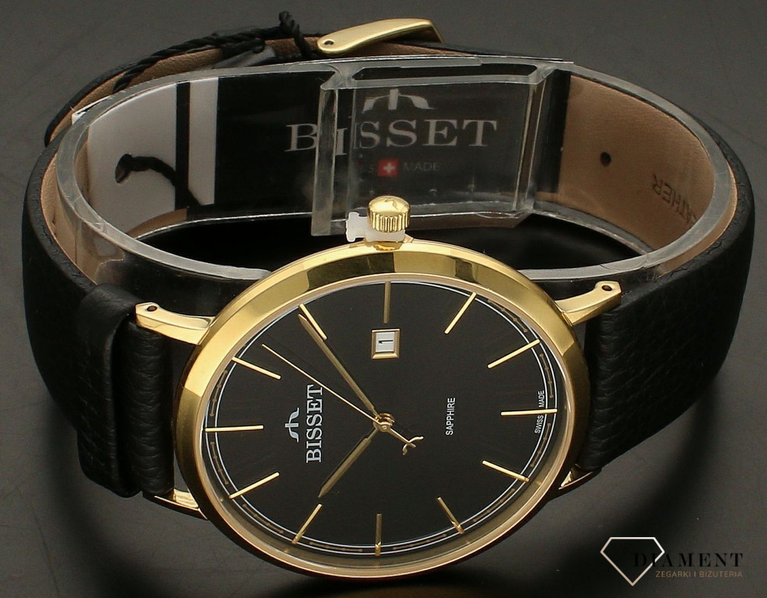 Zegarek męski Bisset złoto-czarny BSCF61.jpg